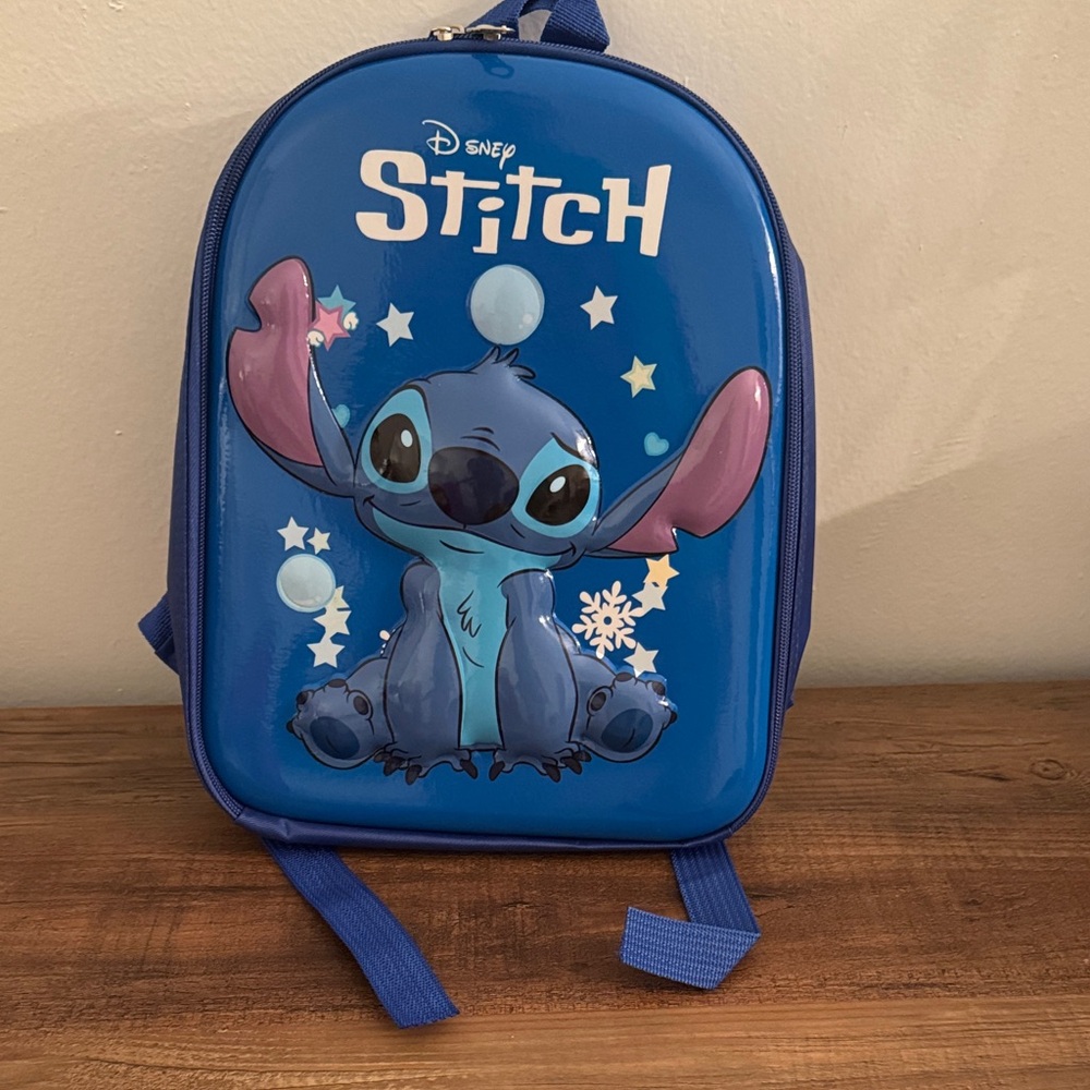 Disney Stitch Blue and Pink Kids Backpack